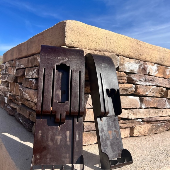 Vintage Cutco Wall Mount Knife Holders Brown Plastic - Picture 6 of 17